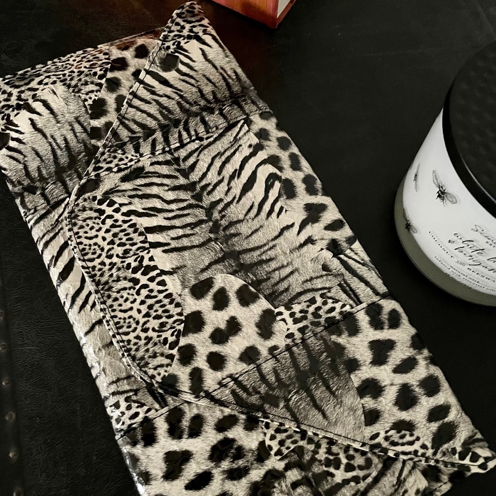 Bella Printed Clutch Bag